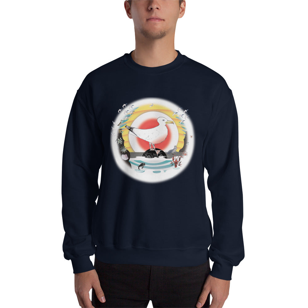 Sweatshirt, Summer Gull