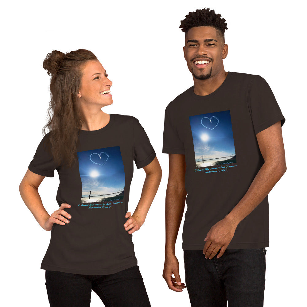 Short-Sleeve Unisex T-Shirt, The Heart of San Francisco
