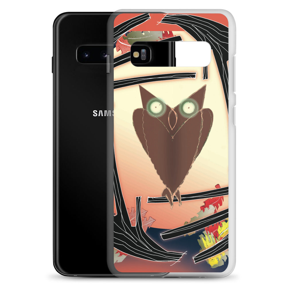 Samsung Case, Fall Owl