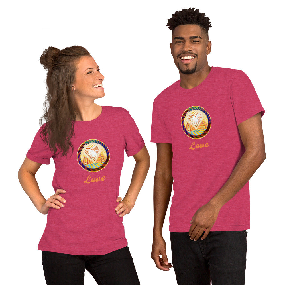 Short-Sleeve Unisex T-Shirt, The Heart of San Francisco