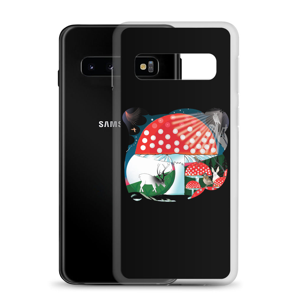 Samsung Case, Winter Mushroom