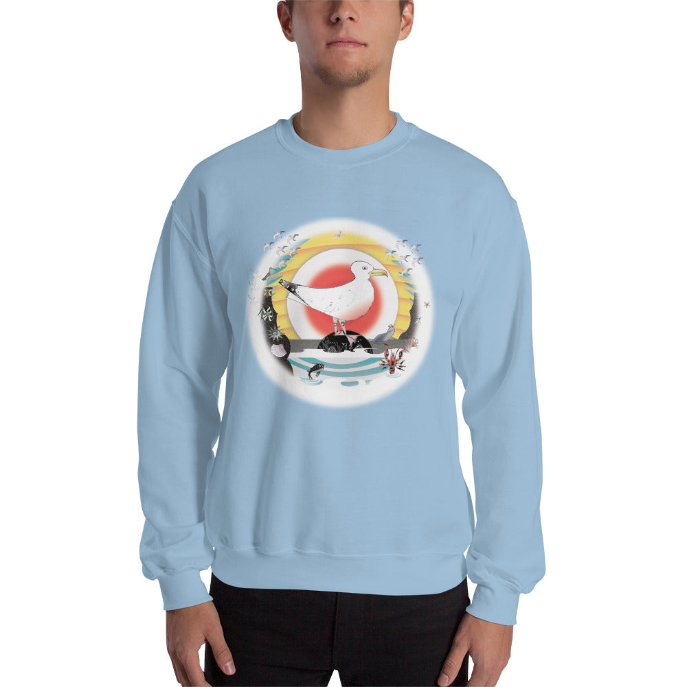 Sweatshirt, Summer Gull