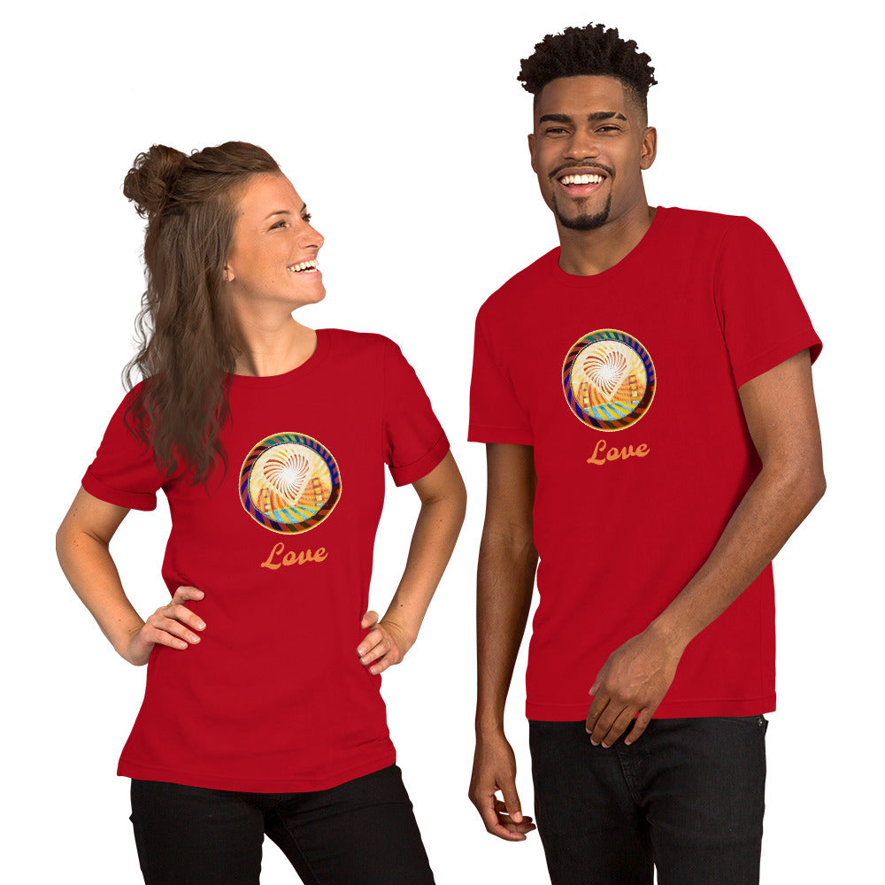 Short-Sleeve Unisex T-Shirt, The Heart of San Francisco
