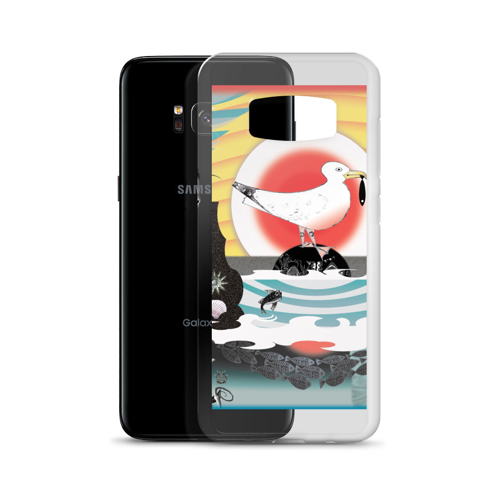 Samsung phone case, Summer Seagull