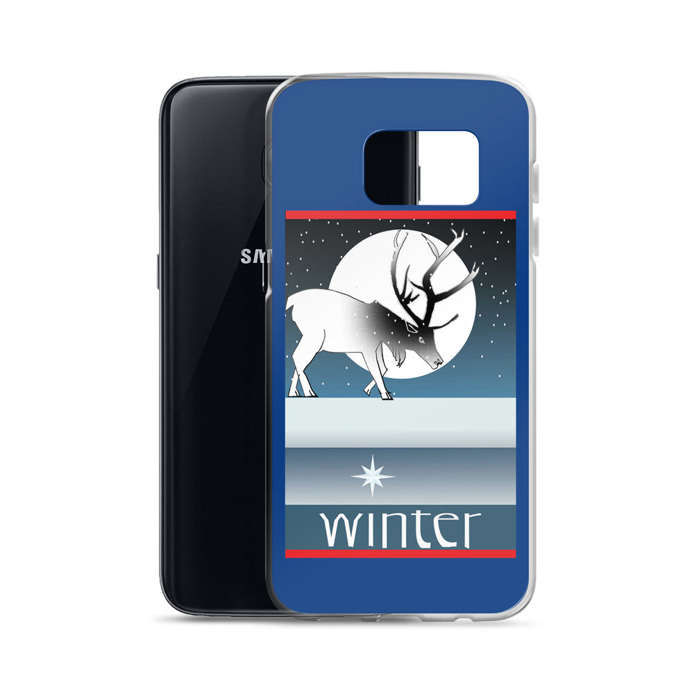Samsung Case, Winter Deer
