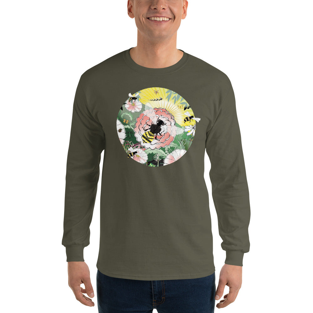 Long Sleeve T-Shirt, Spring Bee