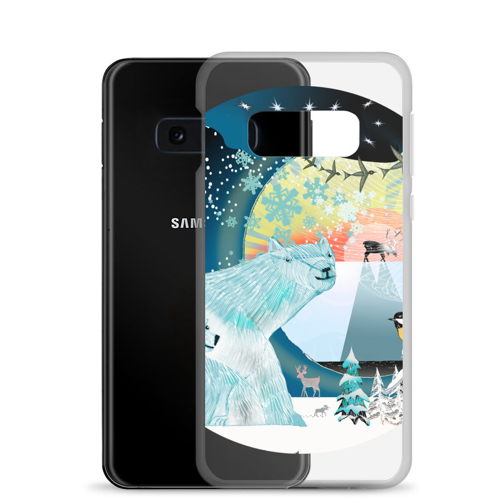 Samsung Case, Winter Bear