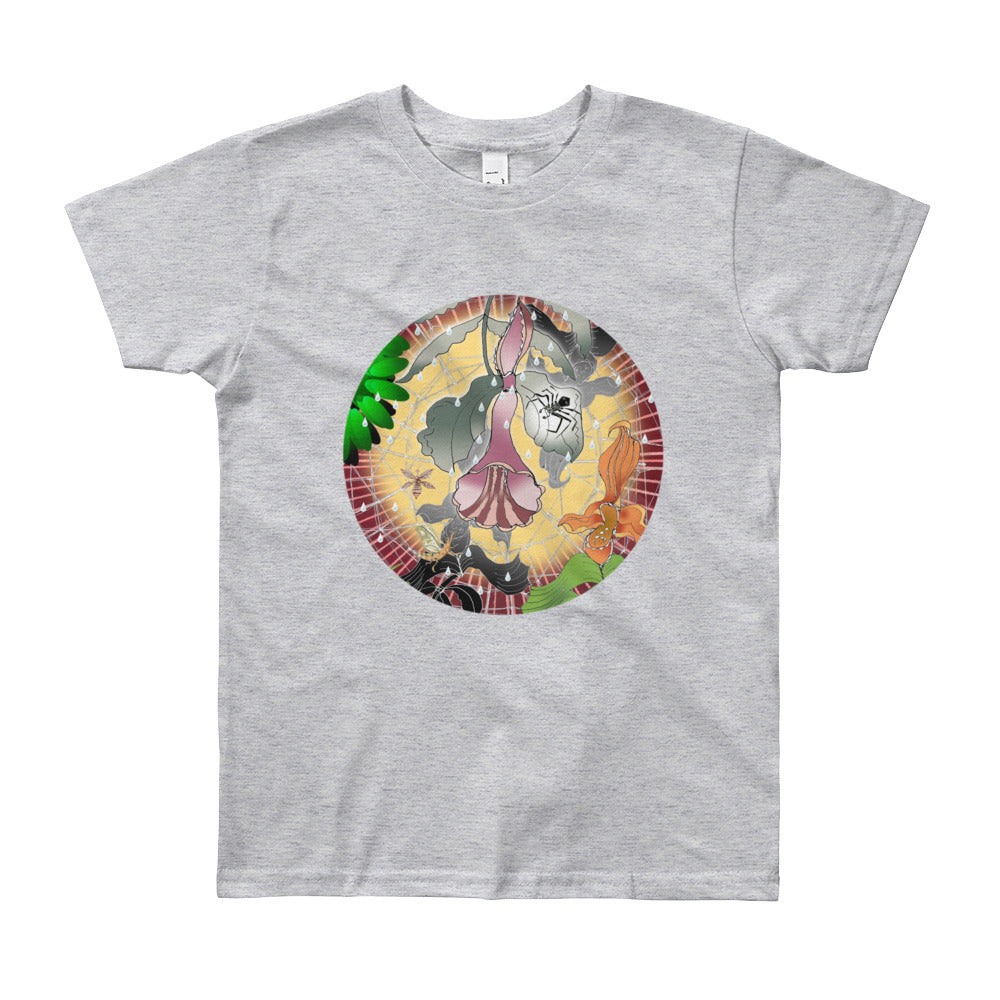 Youth Short Sleeve T-Shirt, Summer Spider
