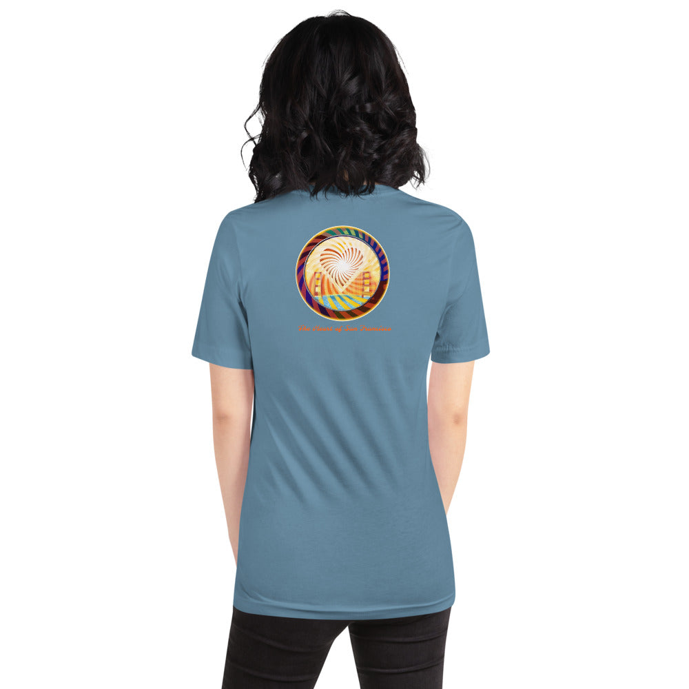 Short-Sleeve Unisex T-Shirt, The Heart of San Francisco