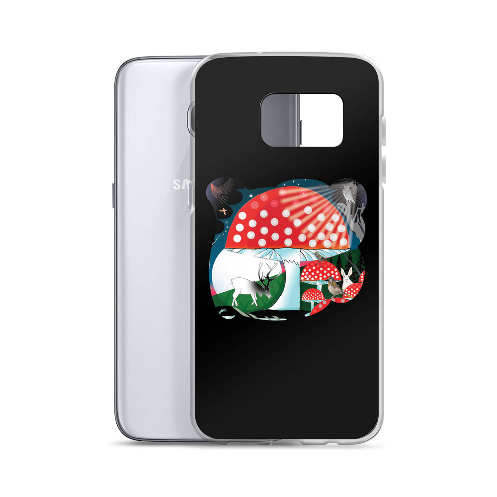 Samsung Case, Winter Mushroom