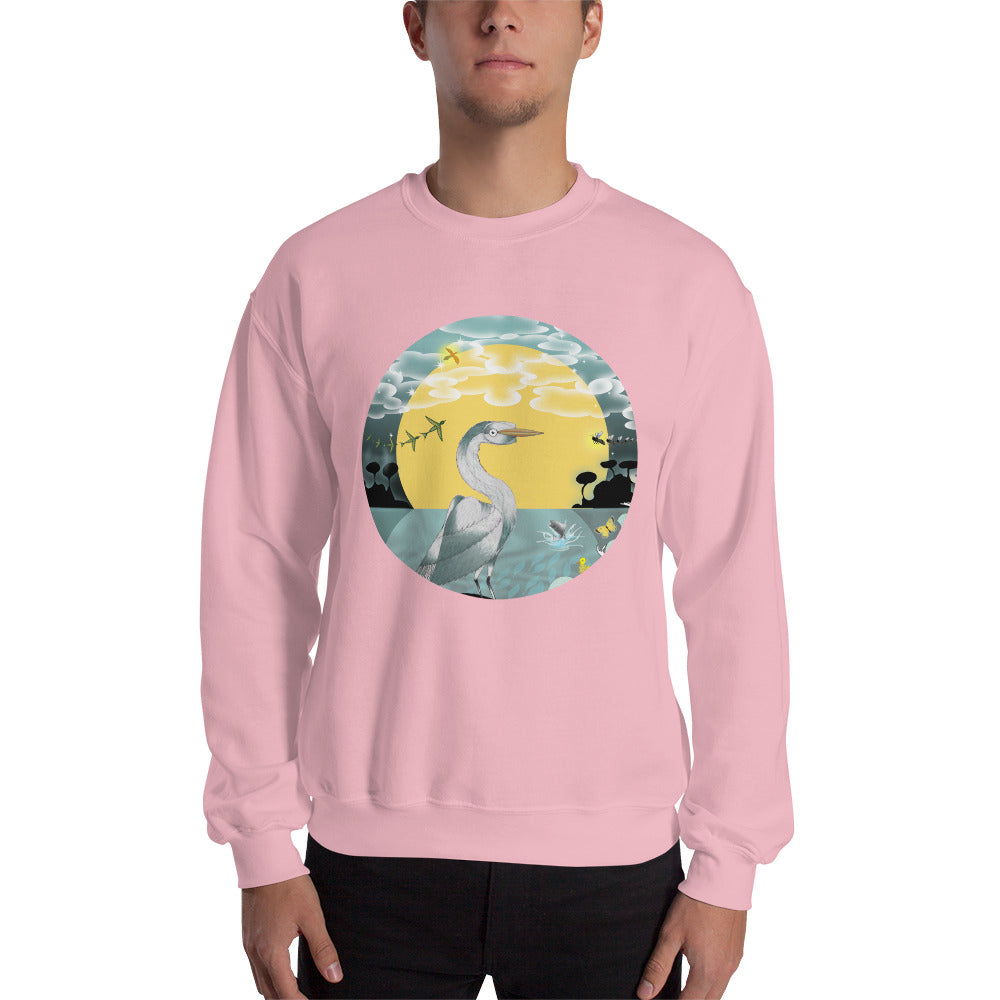 Sweatshirt, Spring Egret