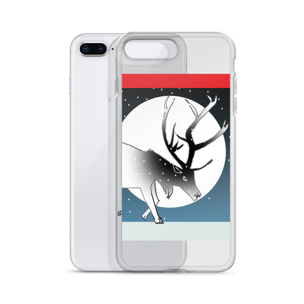 iPhone Case, Winter Stag