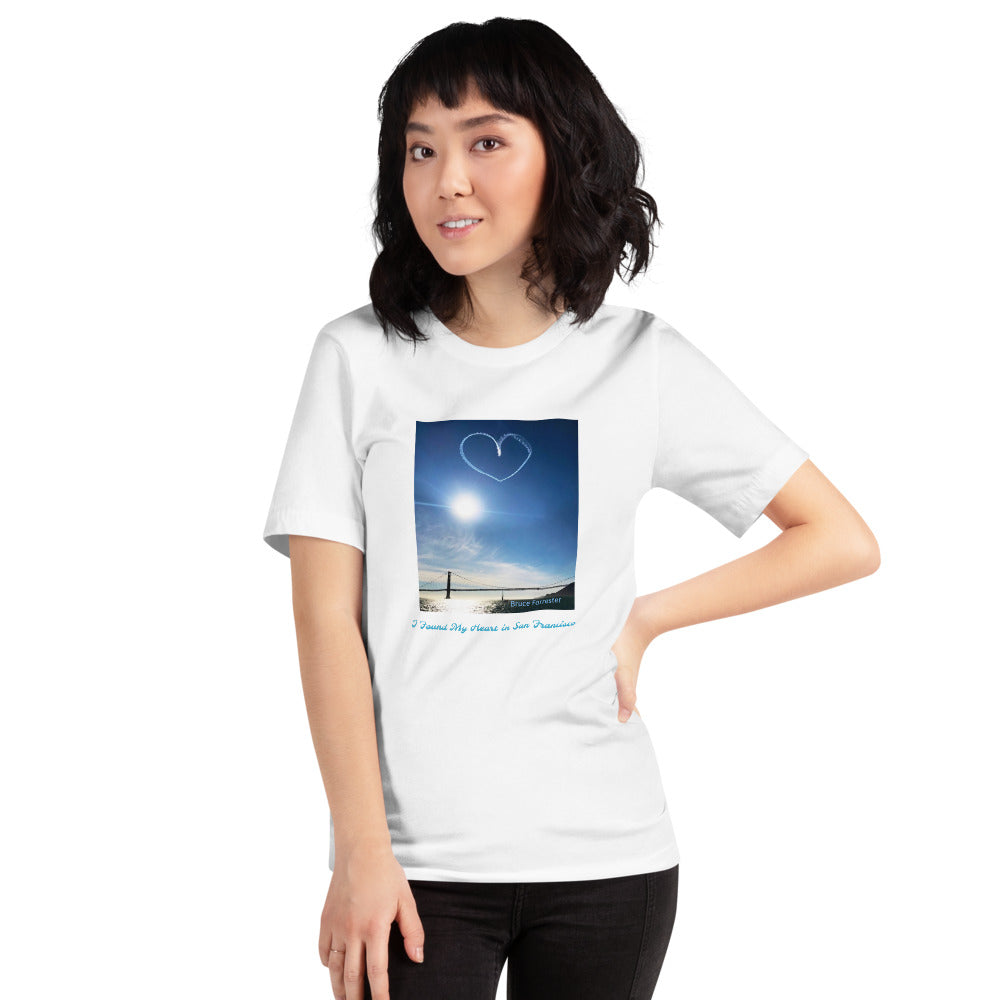 Short-Sleeve Unisex T-Shirt, The Heart of San Francisco