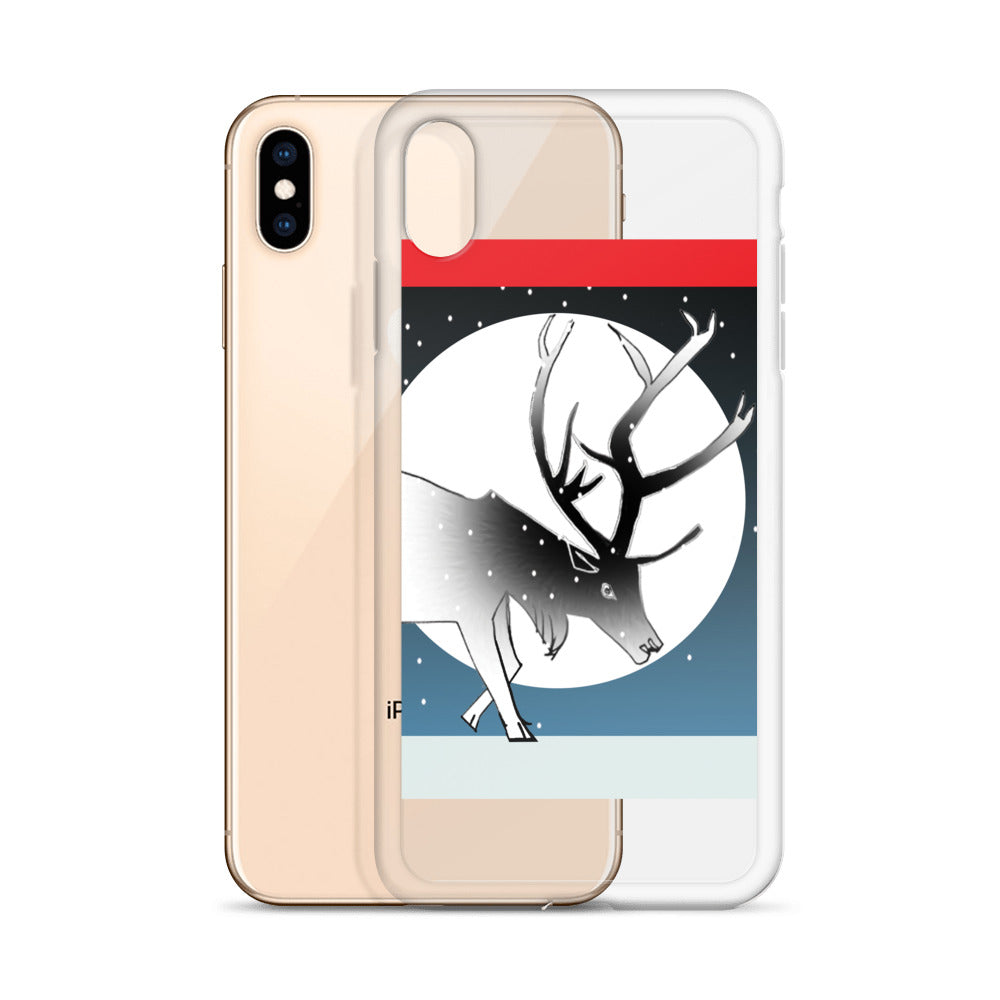 iPhone Case, Winter Stag