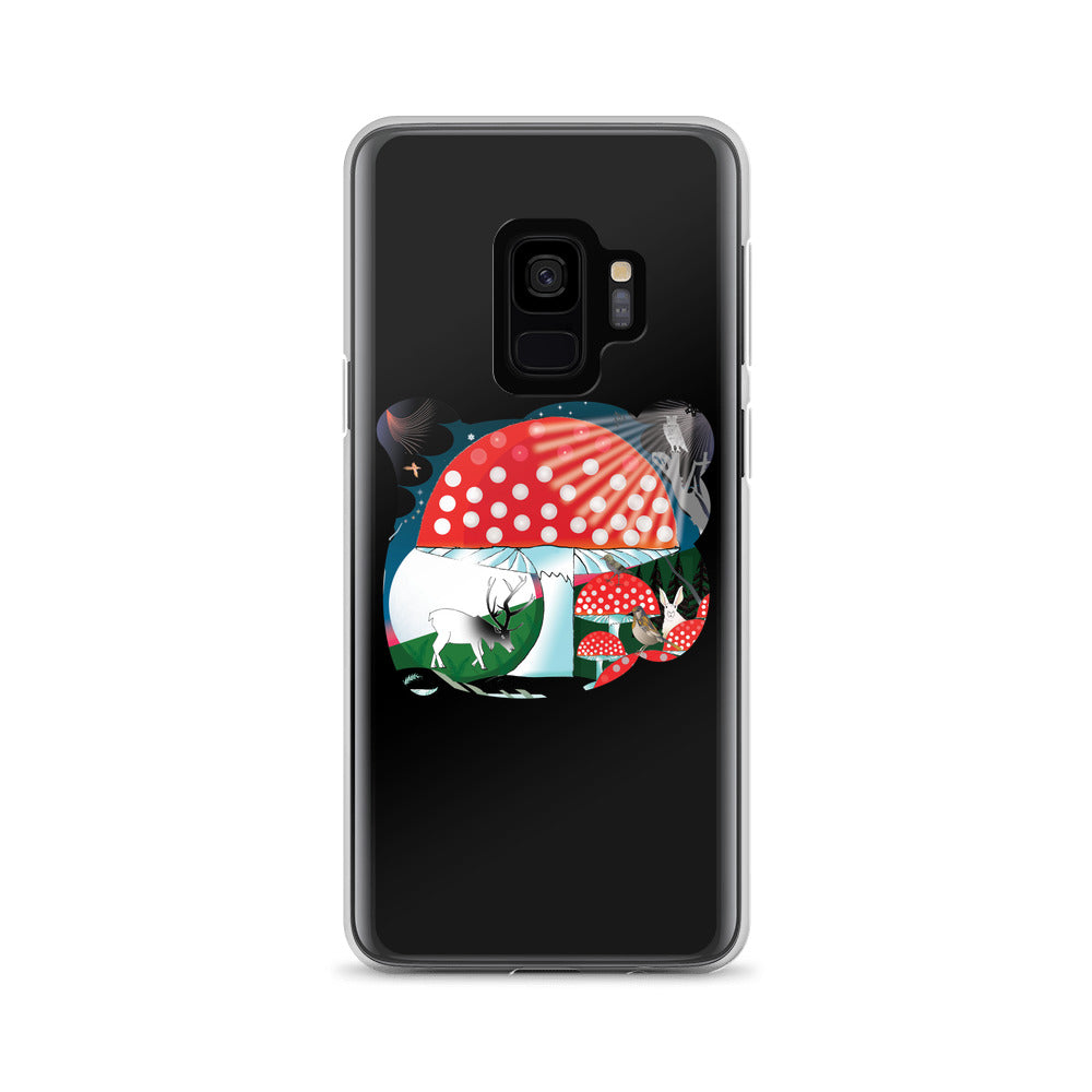 Samsung Case, Winter Mushroom