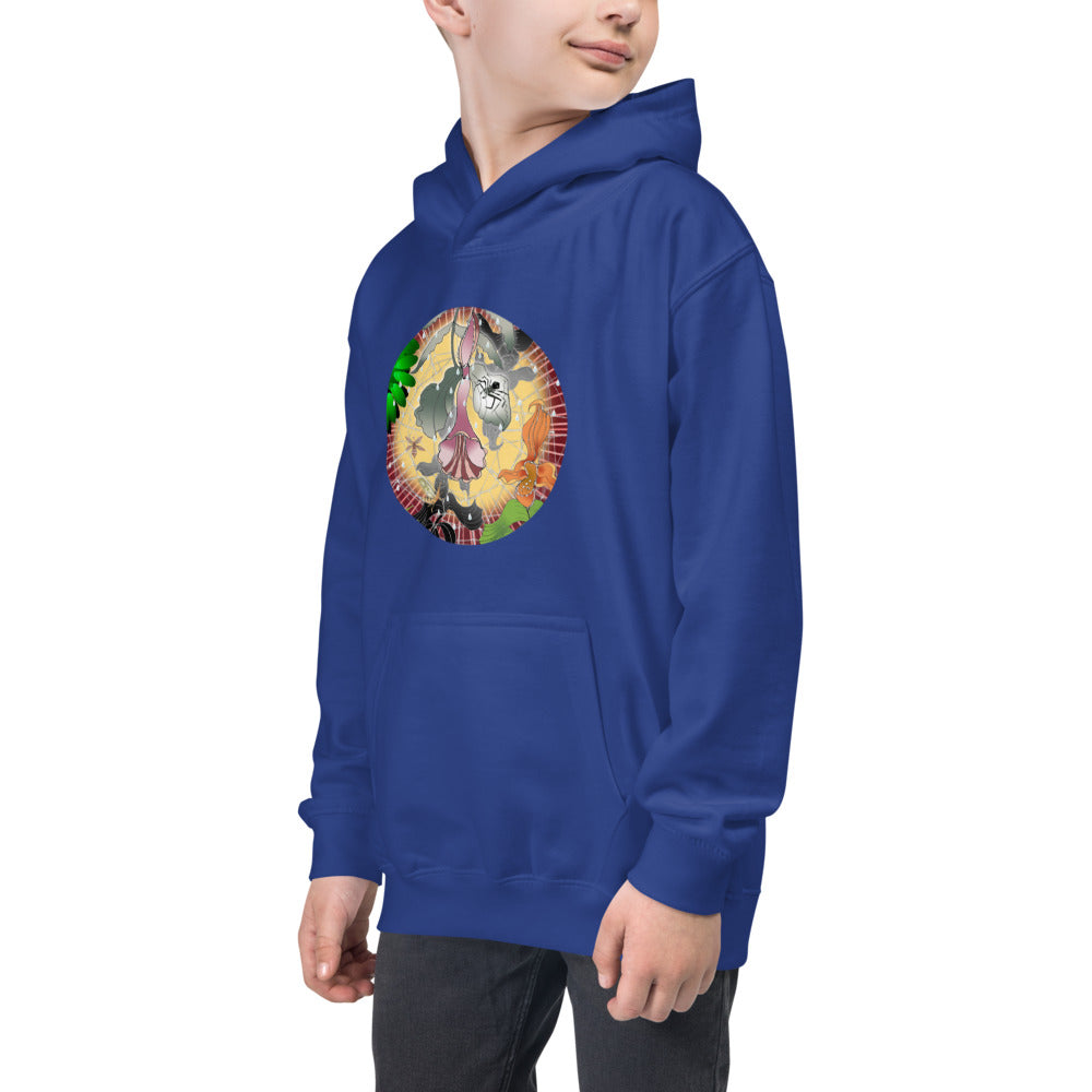 Kids Hoodie, Summer Spider