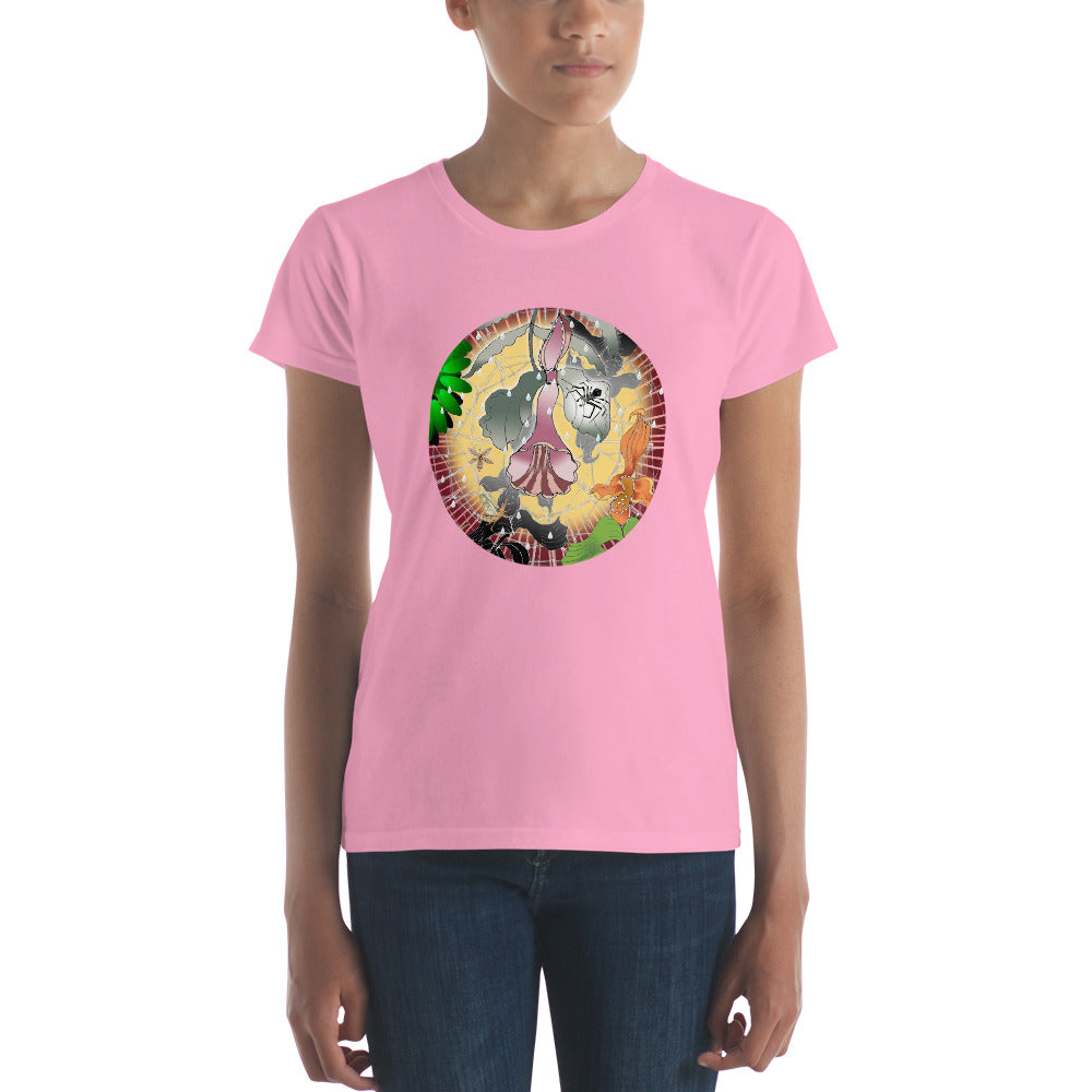 Women's short sleeve t-shirt, Summer Spider