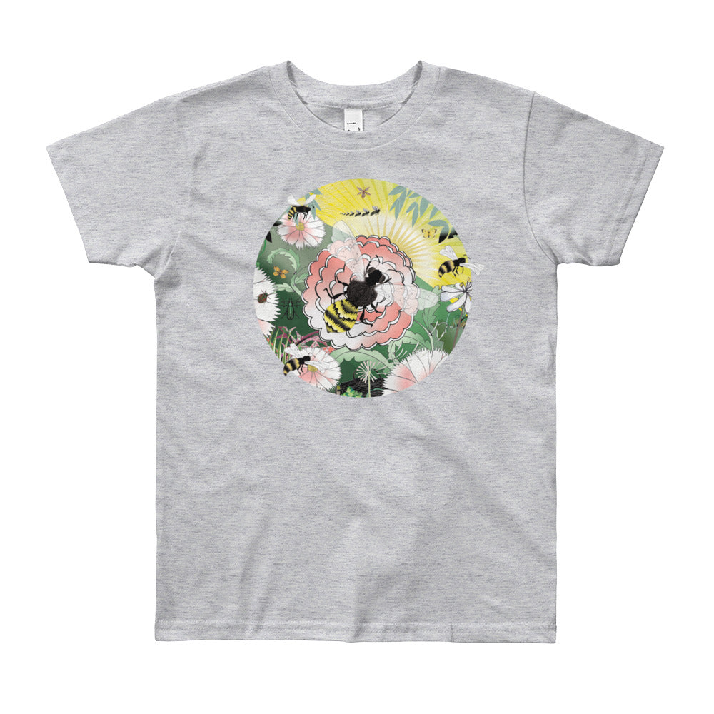 Youth Short Sleeve T-Shirt, Spring Bee
