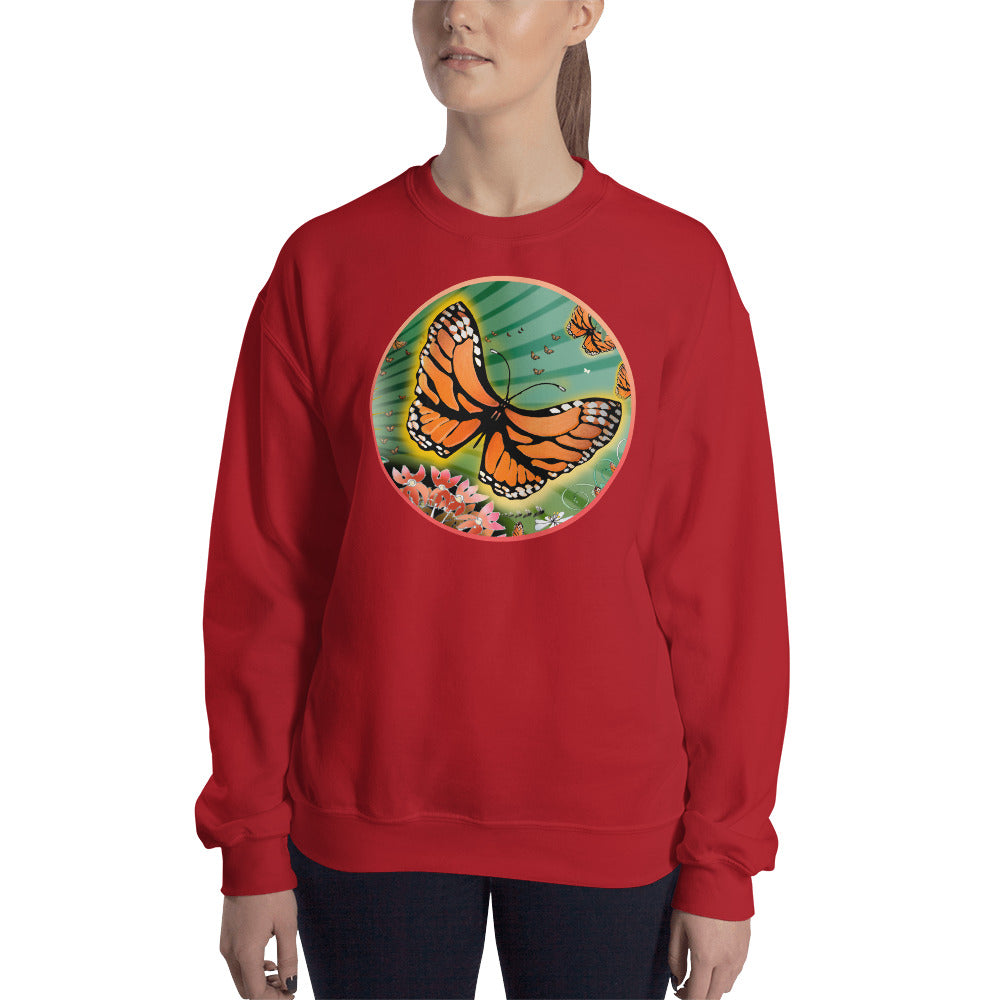 Sweatshirt, Summer Monarch