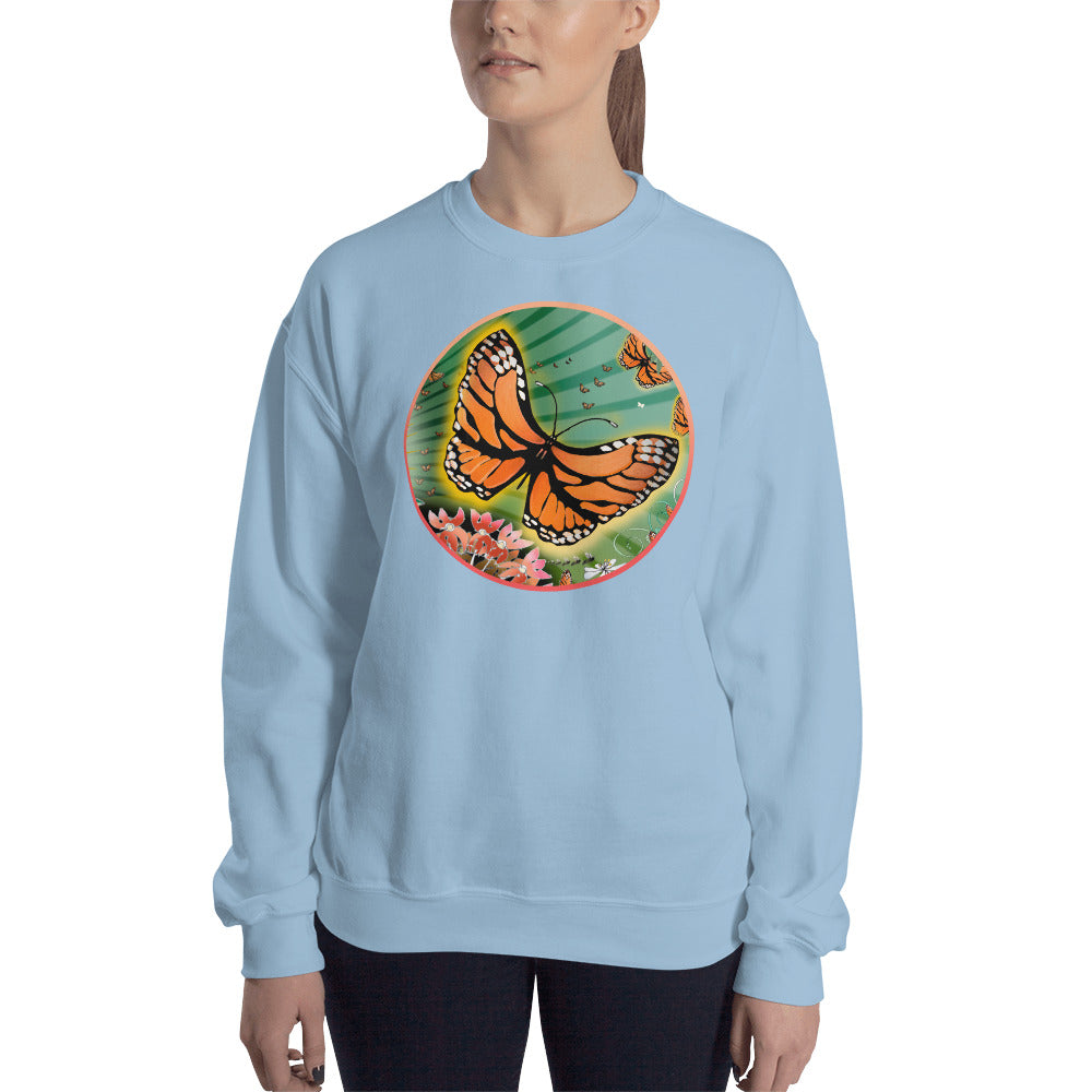 Sweatshirt, Summer Monarch