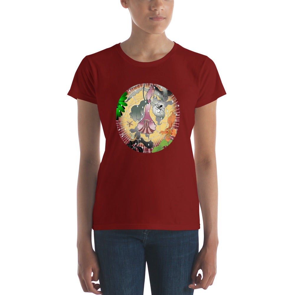 Women's short sleeve t-shirt, Summer Spider