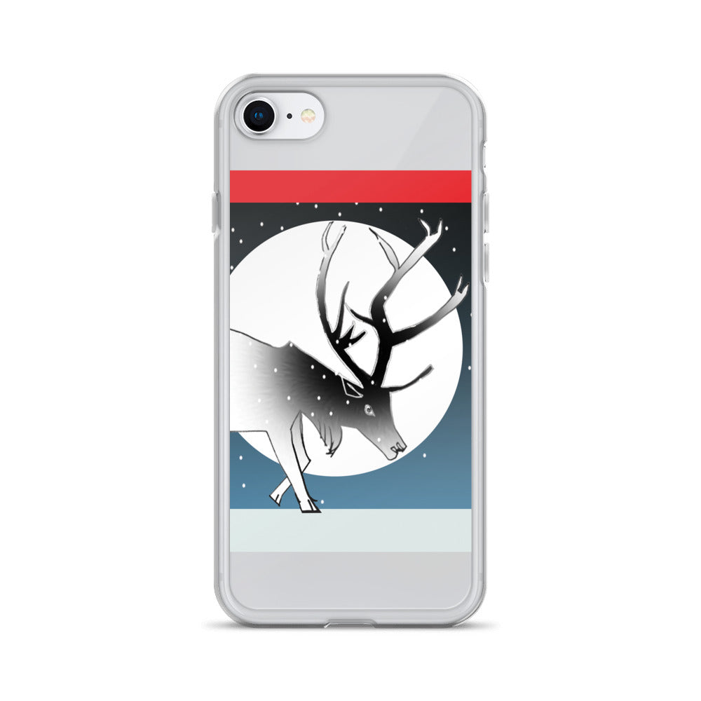 iPhone Case, Winter Stag