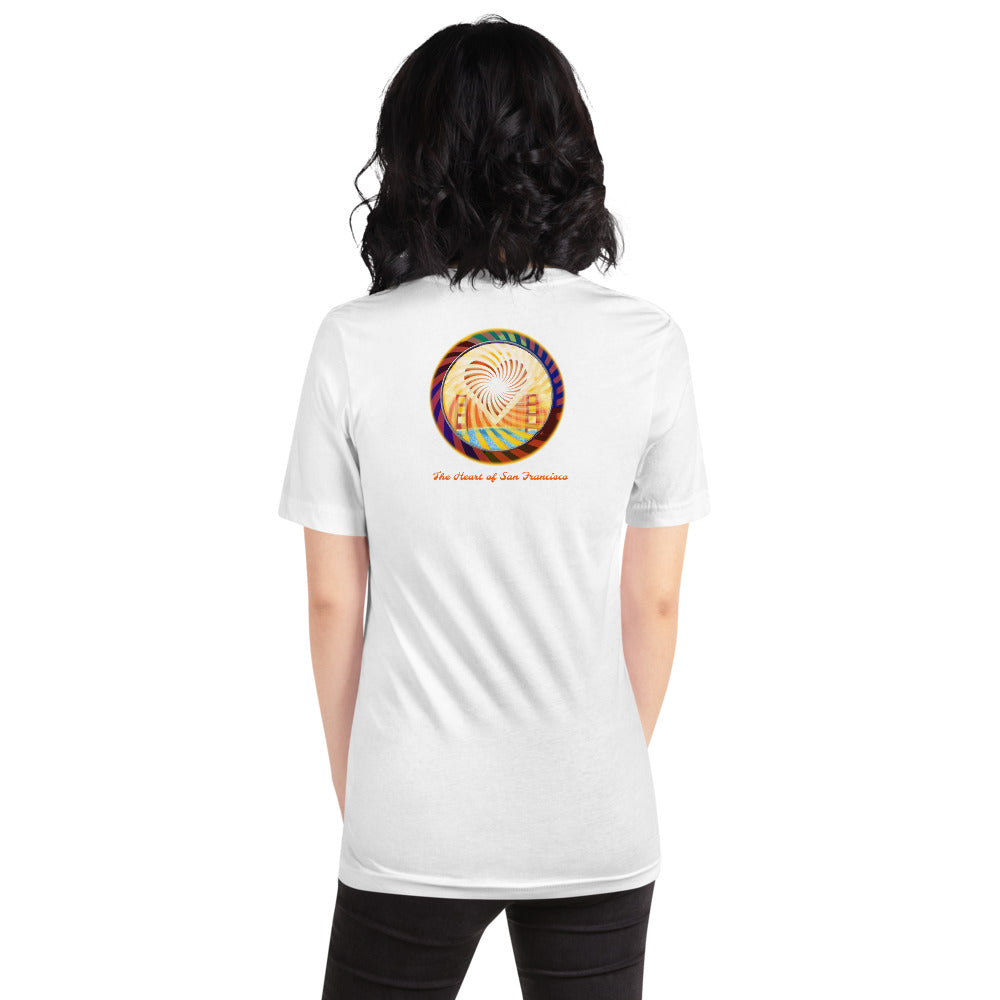 Short-Sleeve Unisex T-Shirt, The Heart of San Francisco