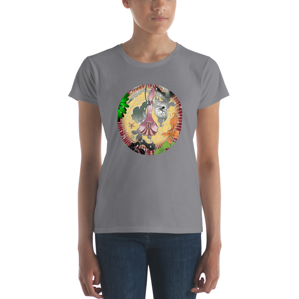 Women's short sleeve t-shirt, Summer Spider