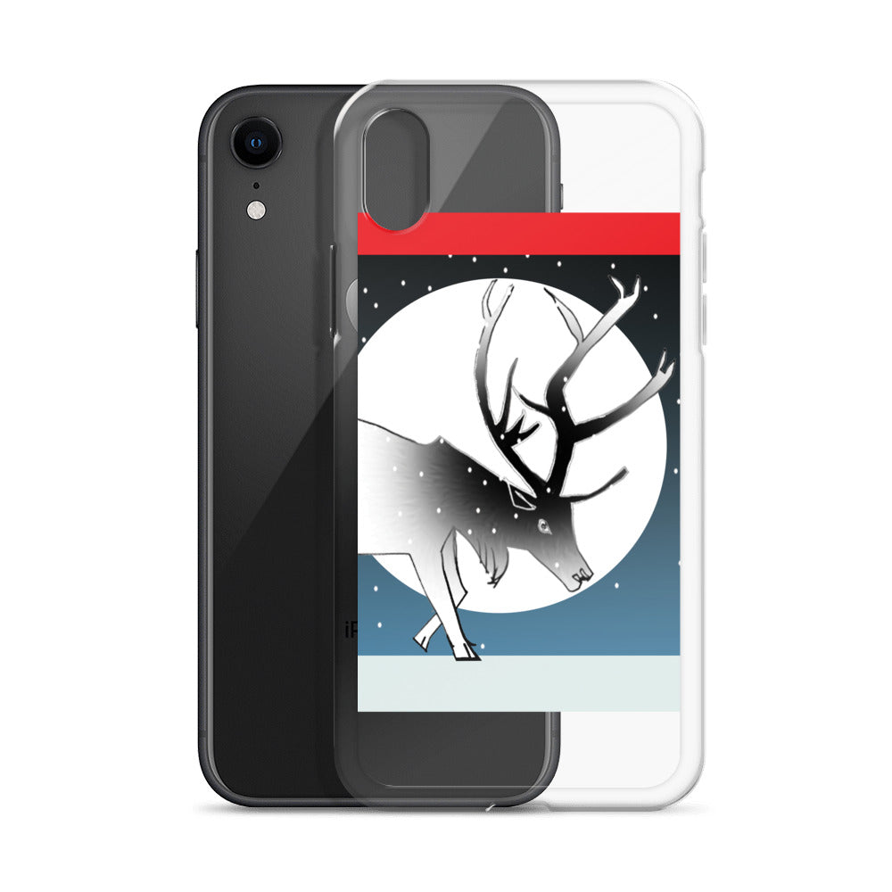 iPhone Case, Winter Stag