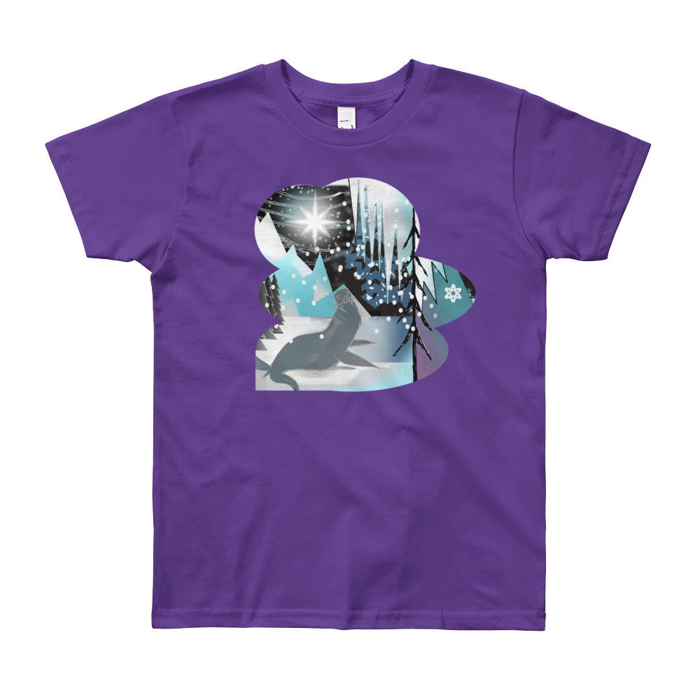 Youth Short Sleeve T-Shirt, Winter Seal