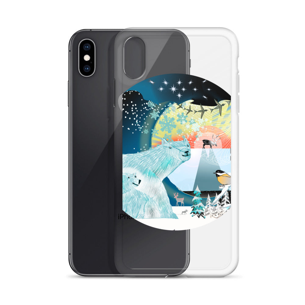 iPhone Case, Winter Polar Bear