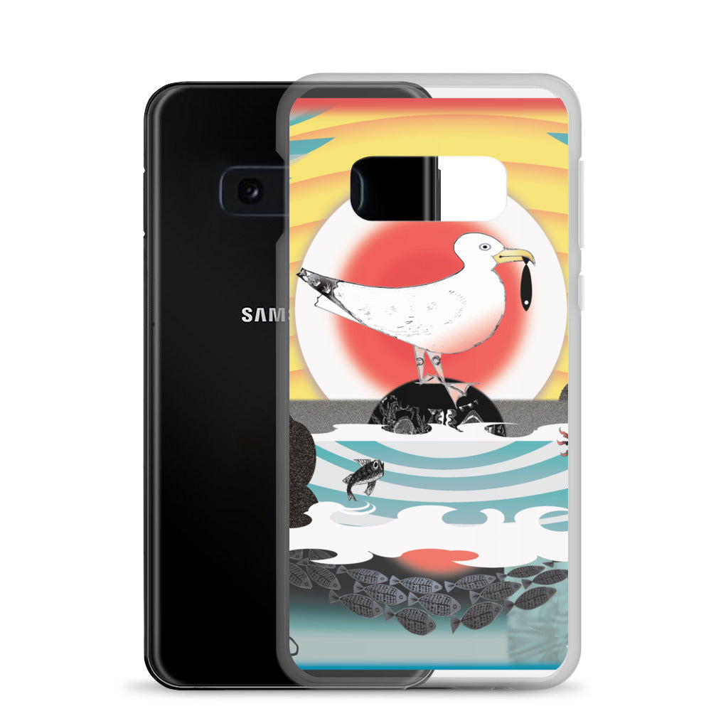 Samsung phone case, Summer Seagull