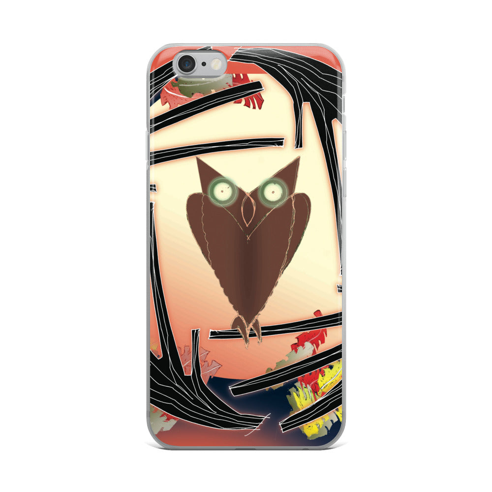 iPhone Case, Fall Owl