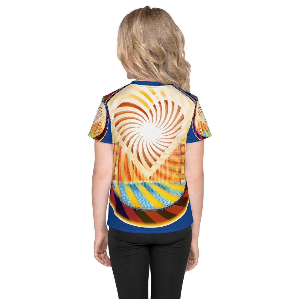 All Over print Kids T-Shirt, The Heart of San Francisco