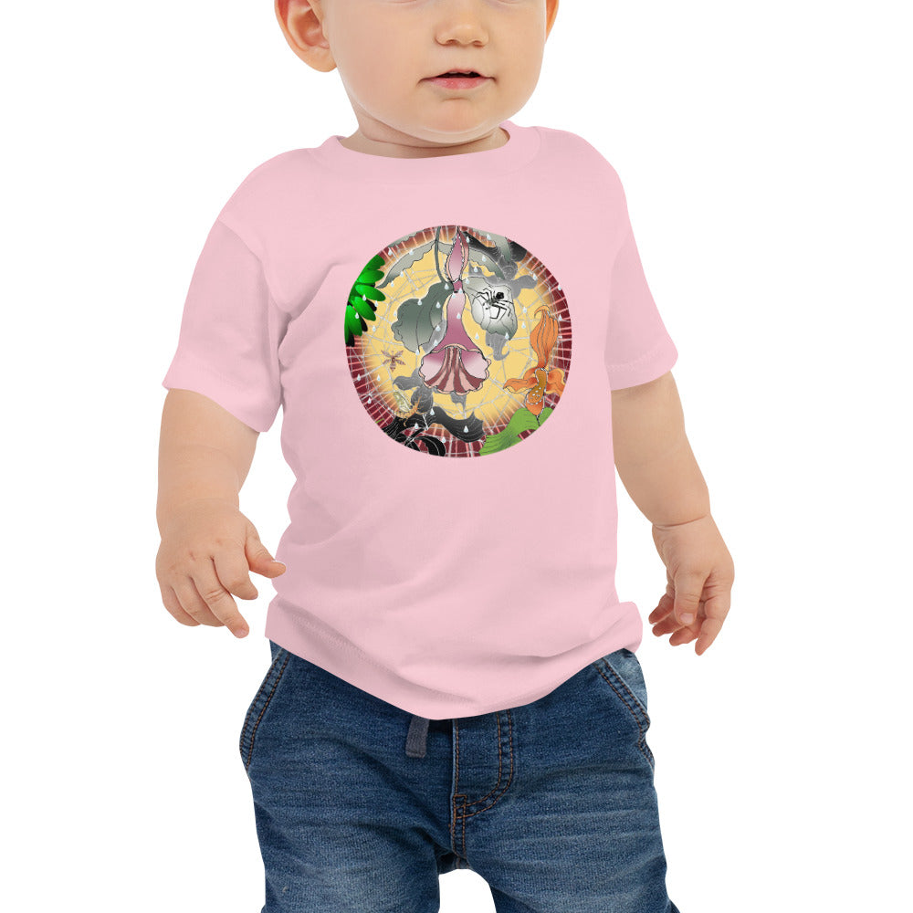 Baby Jersey Short Sleeve Tee, Summer spider