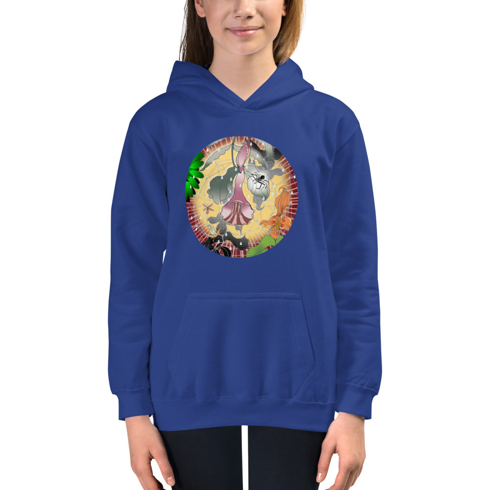 Kids Hoodie, Summer Spider