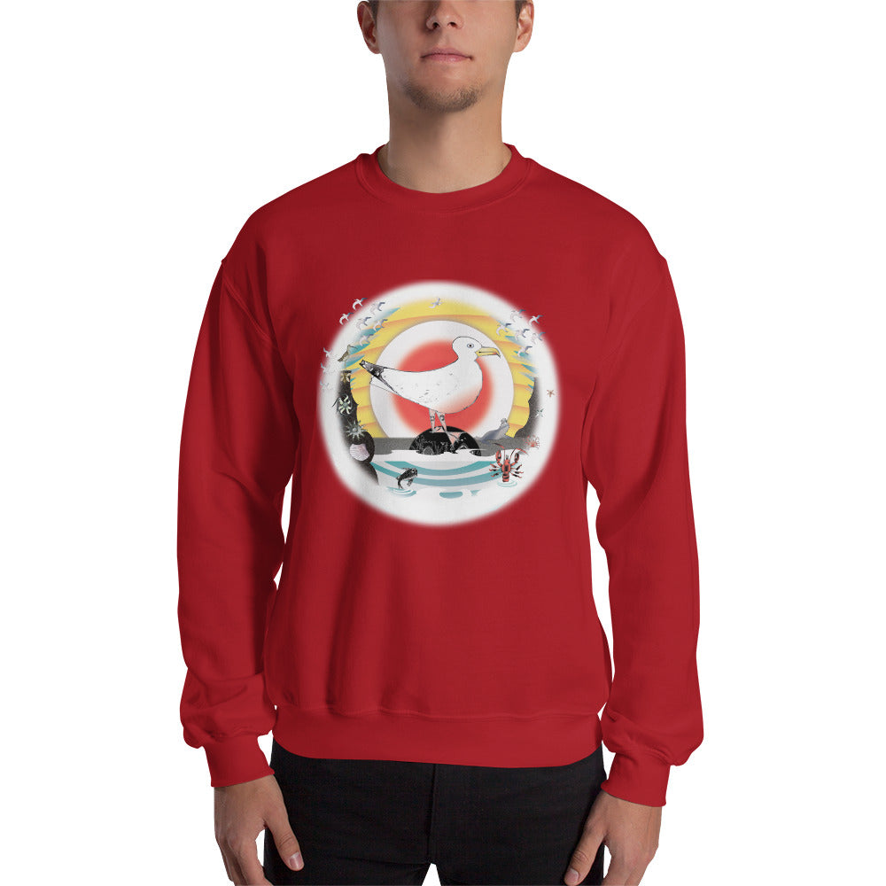 Sweatshirt, Summer Gull