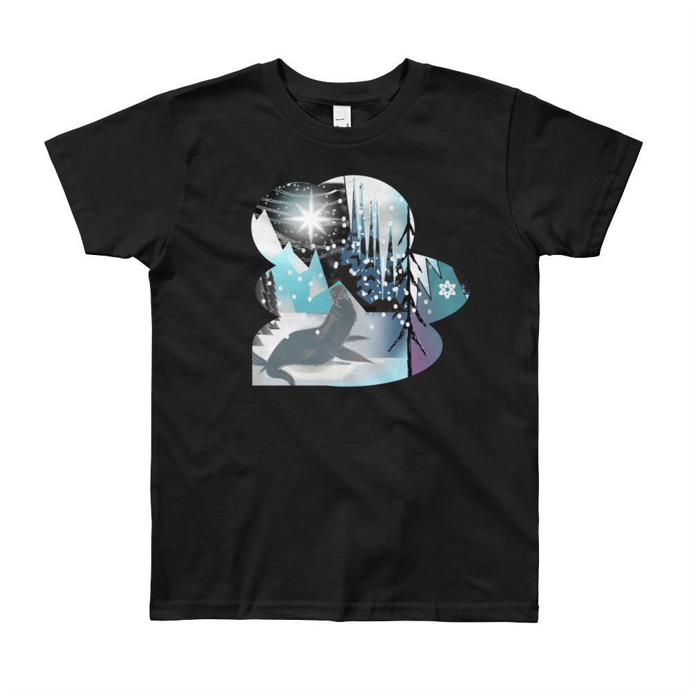 Youth Short Sleeve T-Shirt, Winter Seal
