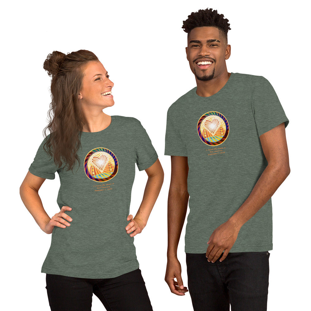 Short Sleeved Unisex T-Shirt, The Heart of San Francisco