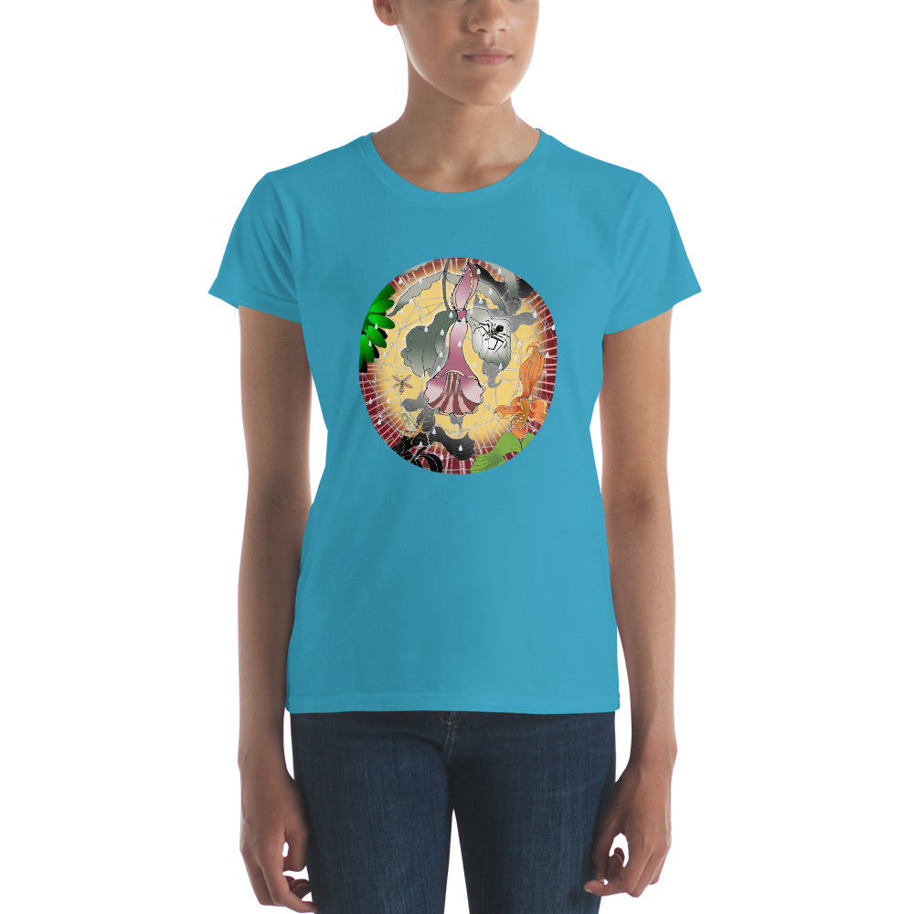 Women's short sleeve t-shirt, Summer Spider