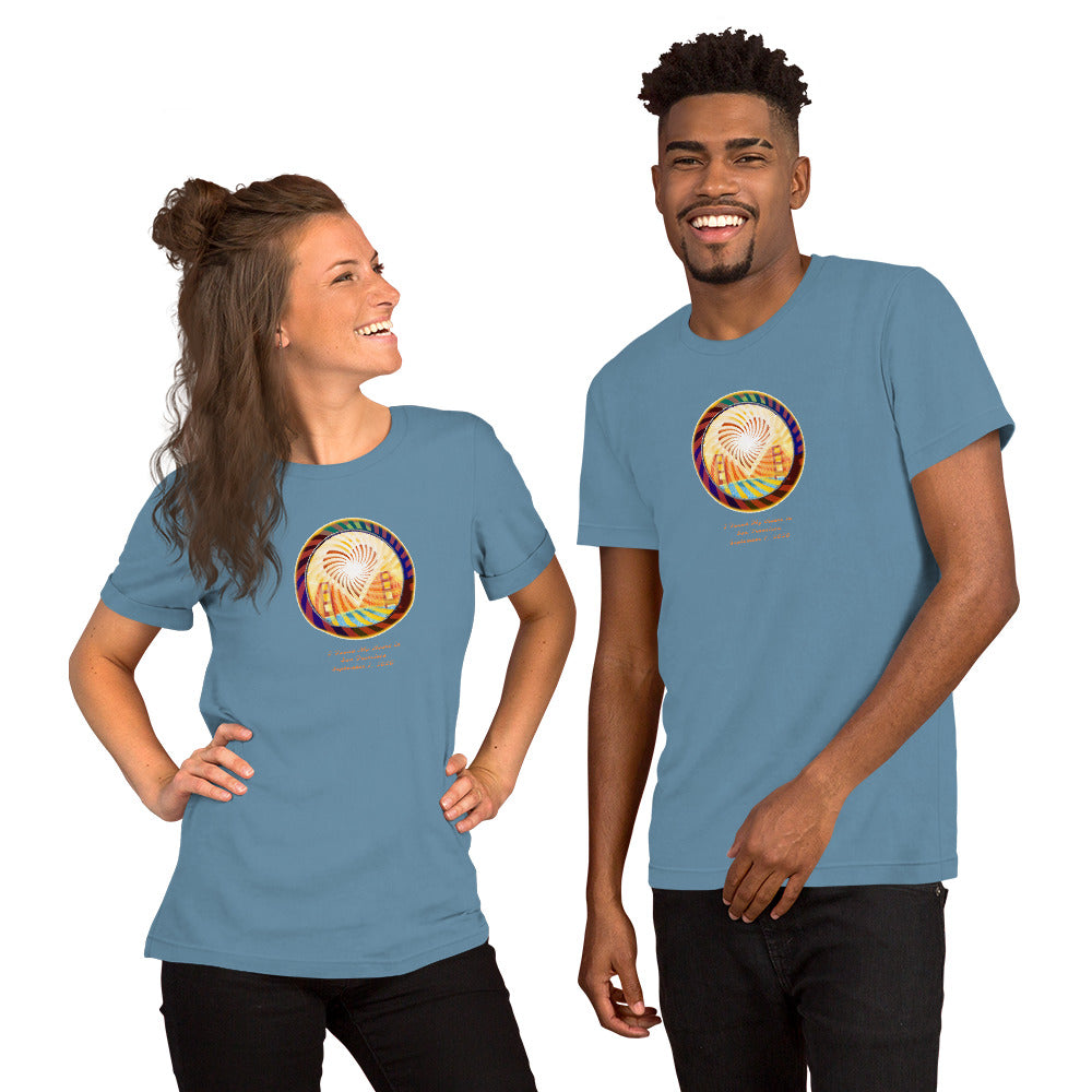 Short Sleeved Unisex T-Shirt, The Heart of San Francisco
