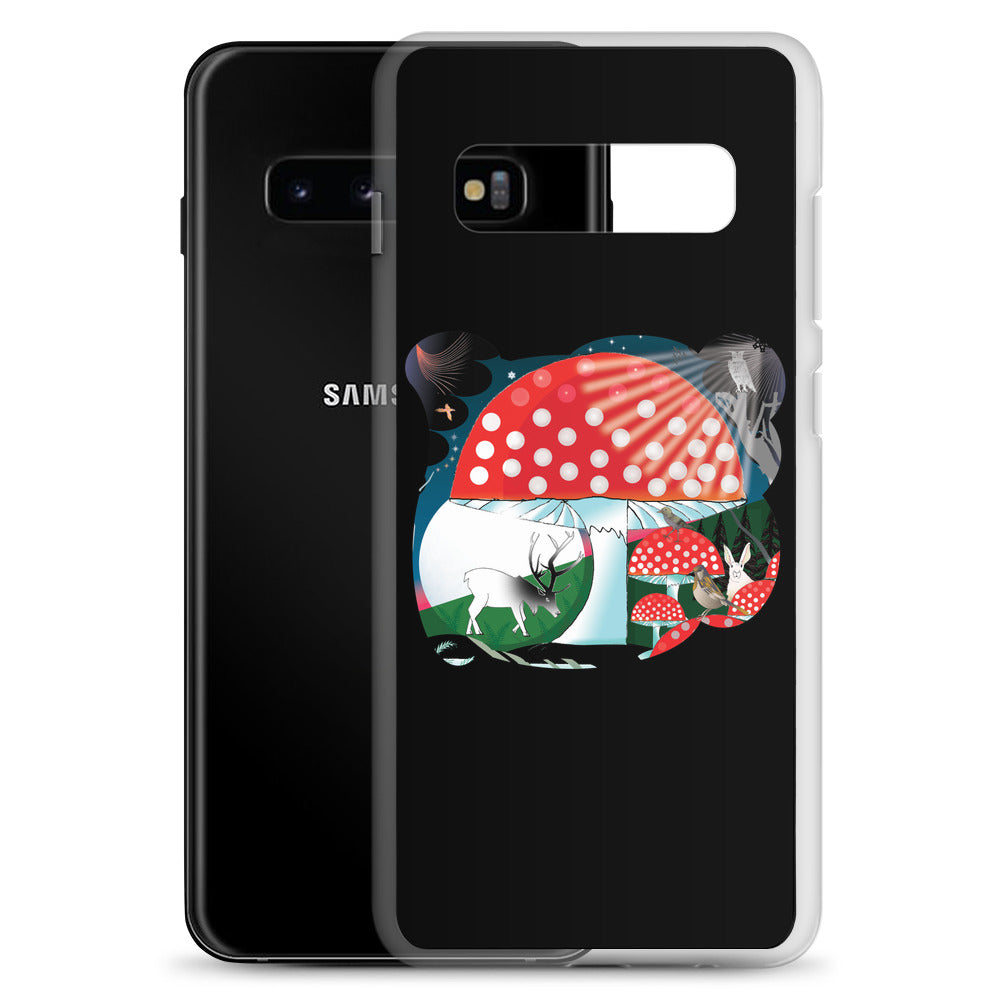 Samsung Case, Winter Mushroom