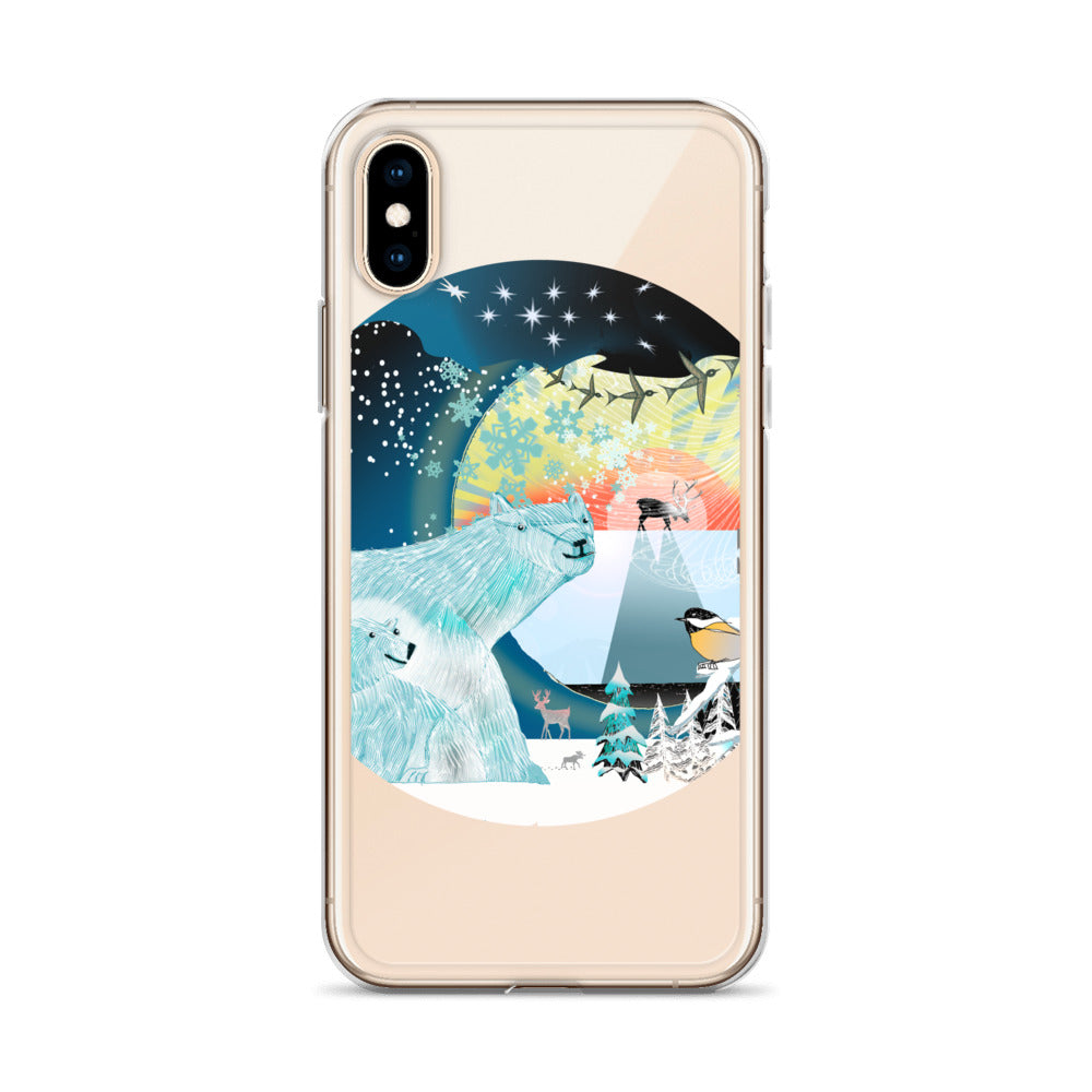 iPhone Case, Winter Polar Bear