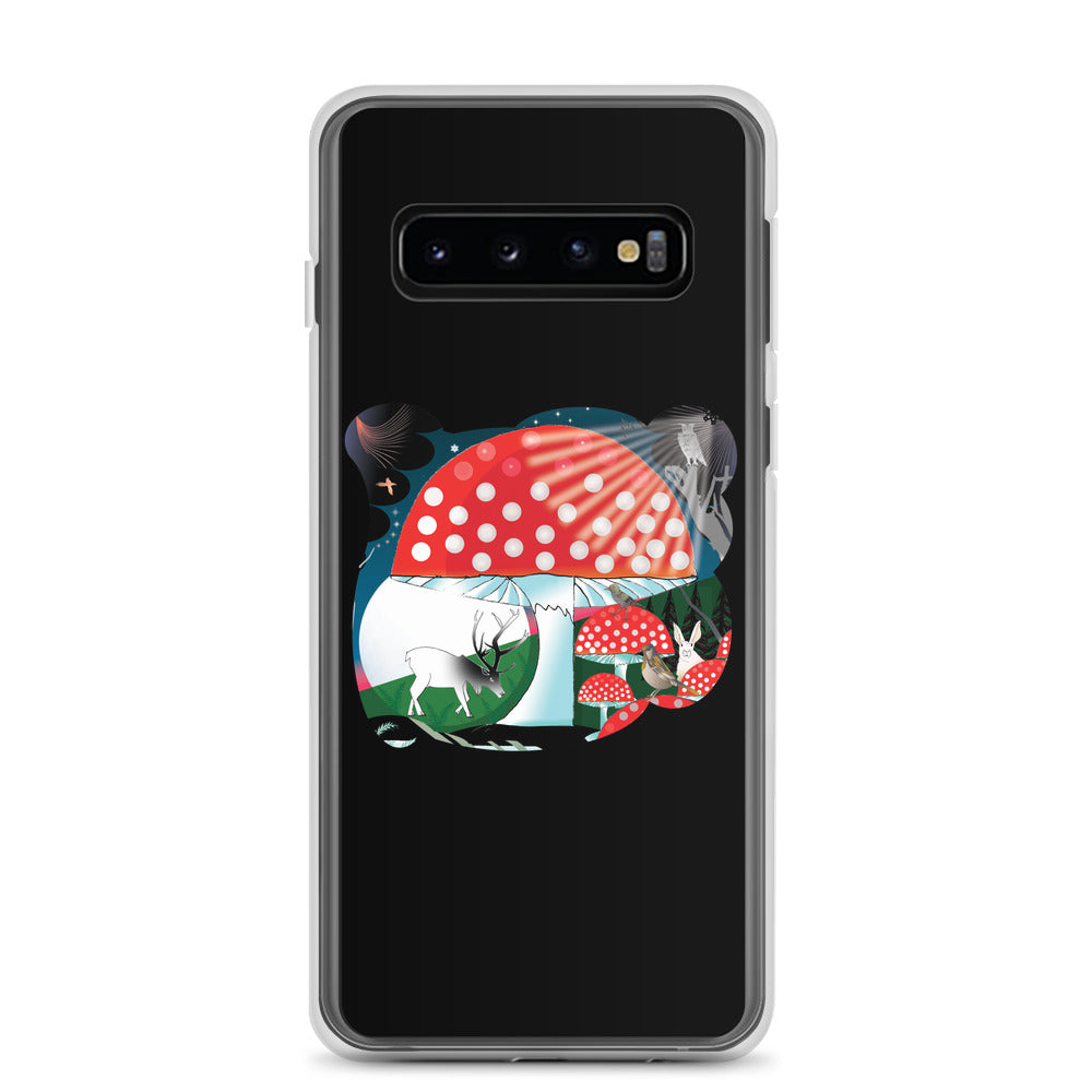 Samsung Case, Winter Mushroom