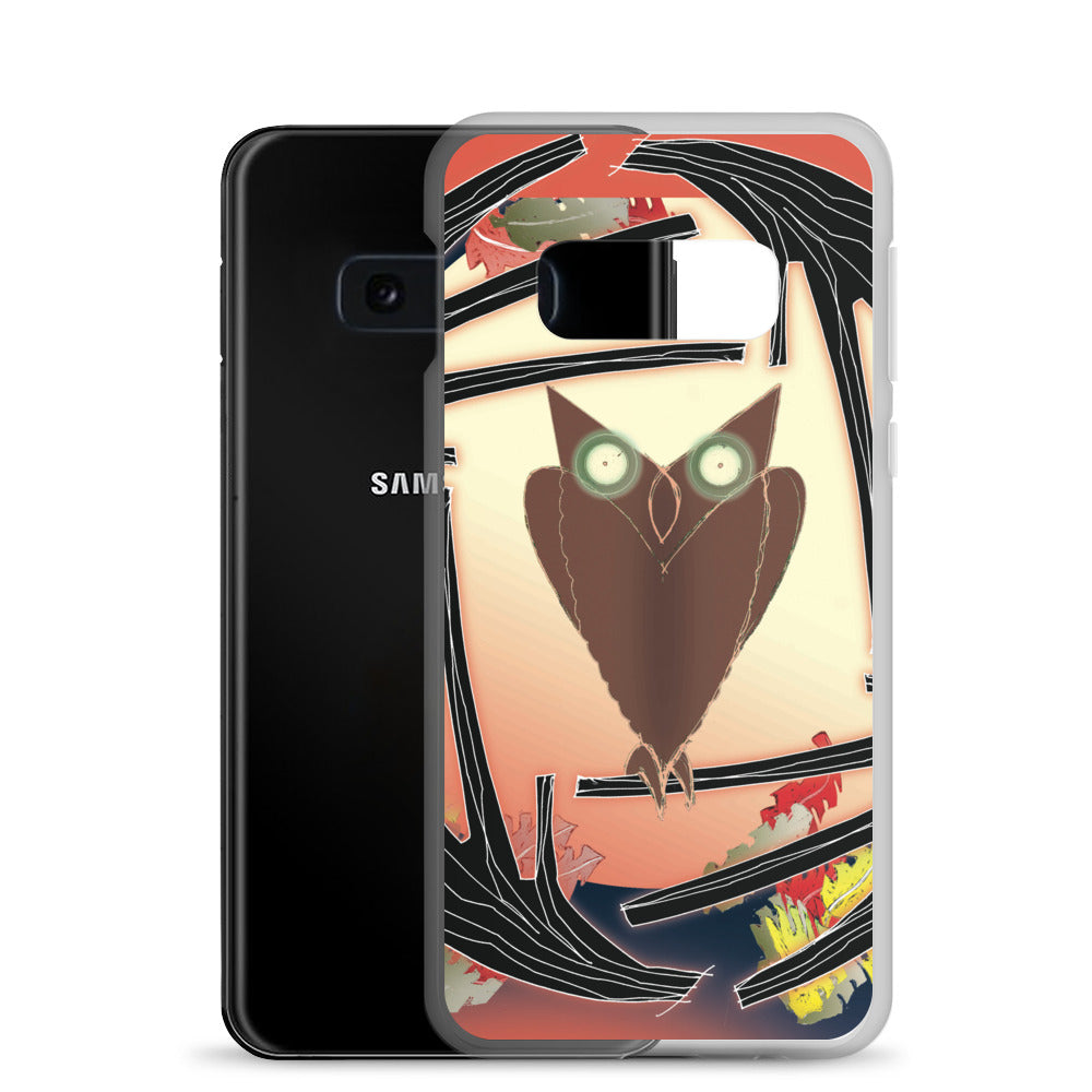 Samsung Case, Fall Owl