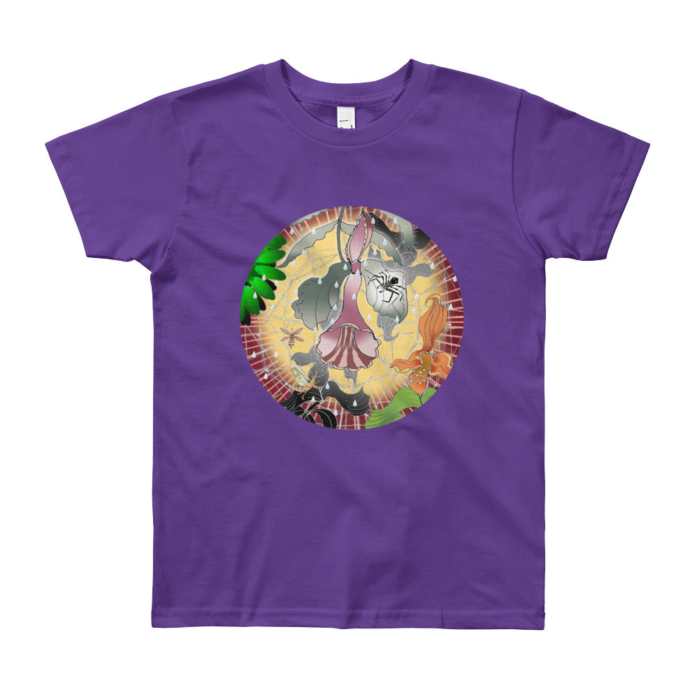 Youth Short Sleeve T-Shirt, Summer Spider