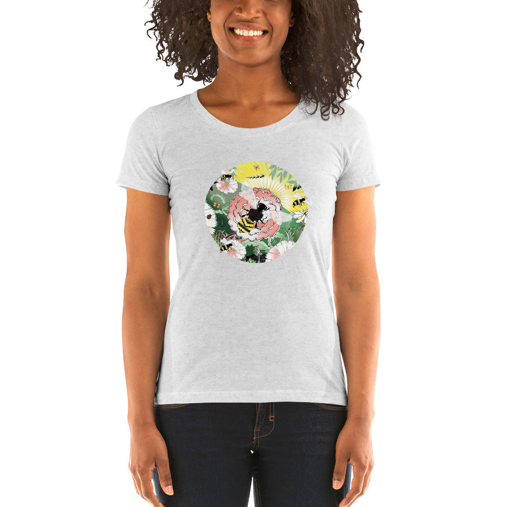 Ladies' short sleeve t-shirt, Spring Bee