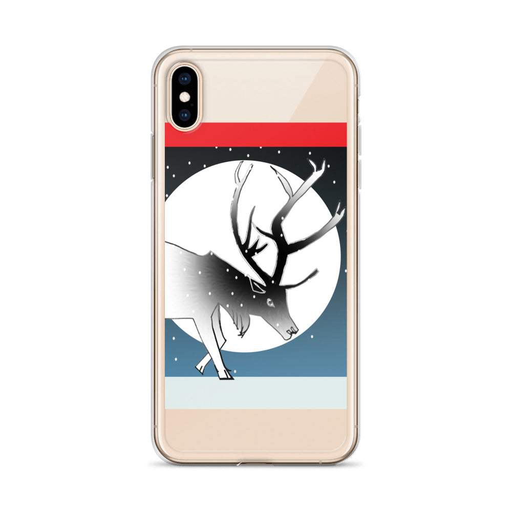 iPhone Case, Winter Stag