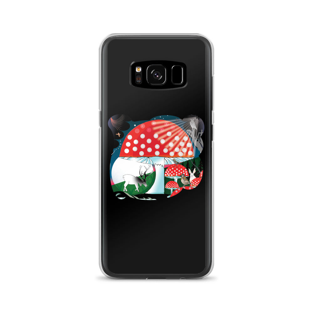 Samsung Case, Winter Mushroom