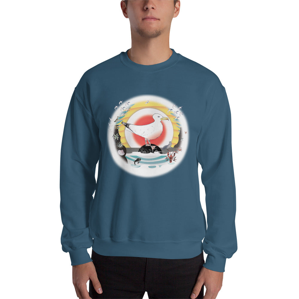 Sweatshirt, Summer Gull